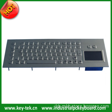 USB Weatherproof Keyboard with Ruggedized Touchpad